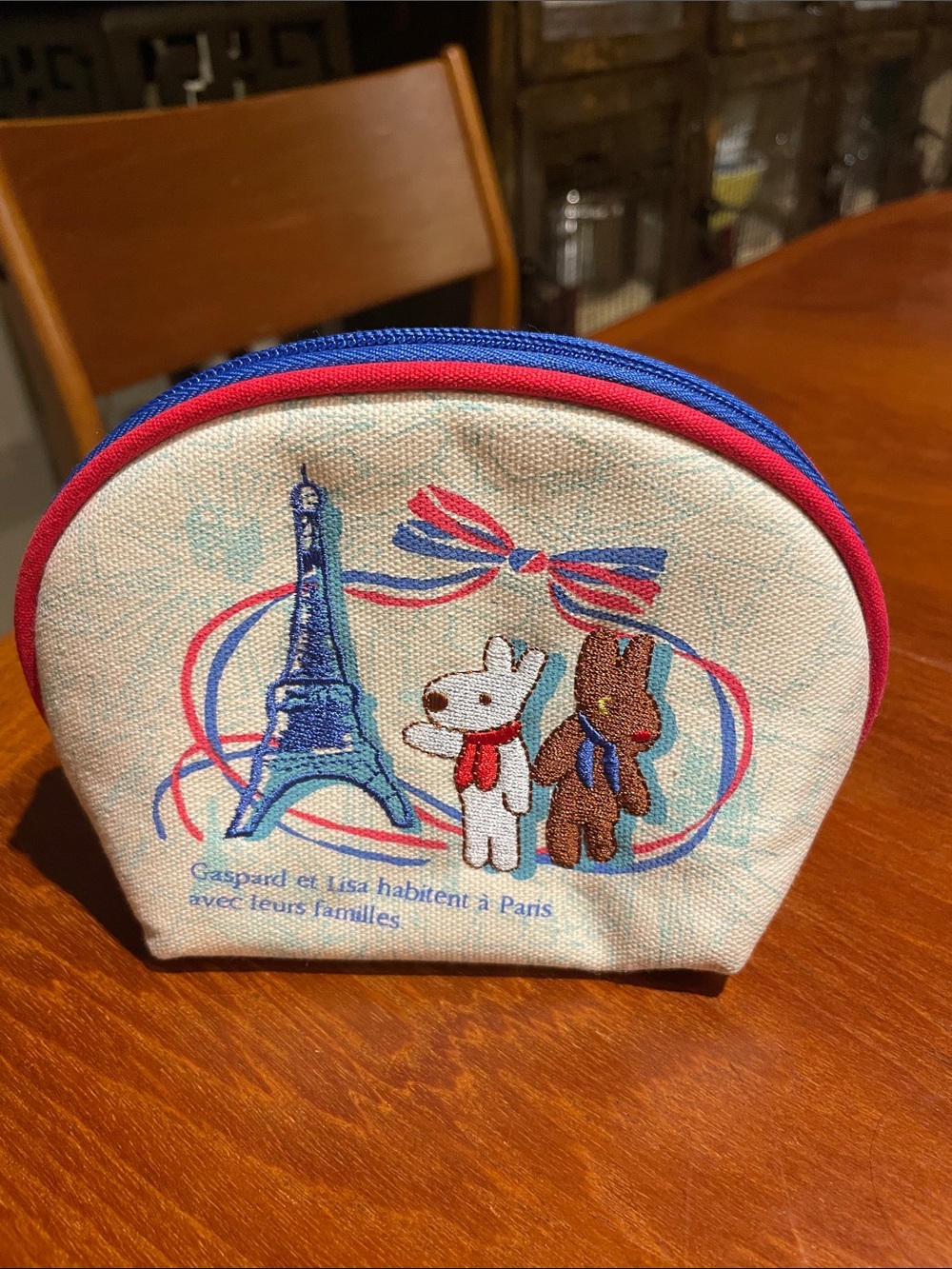 Gaspard et Lisa canvas pouch - limited edition